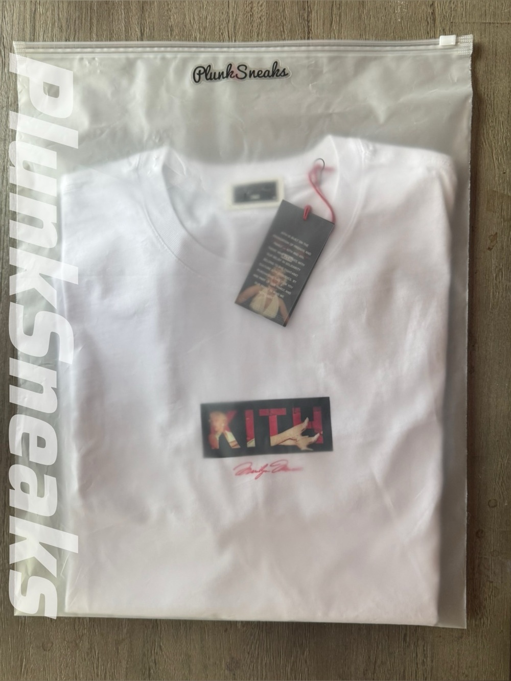 Kith for Marilyn Monroe Seven Year Classic Logo Tee • White • 2026
